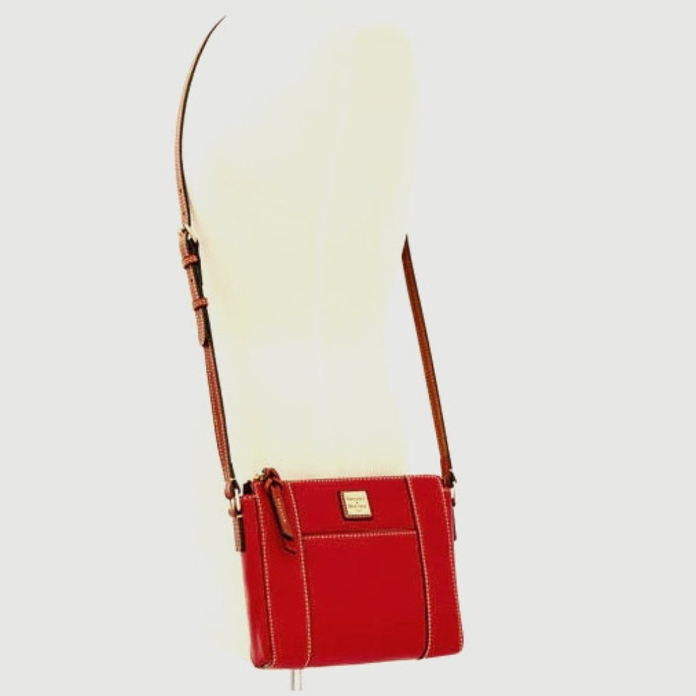 Dooney & Bourke Pebble Lexington Crossbody Red NWT